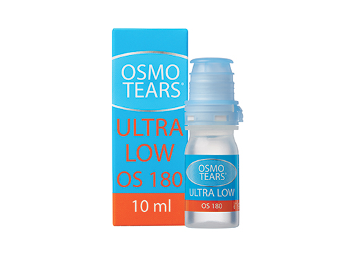 Billede af Osmotears Ultra Low pakning og flaske