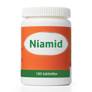 Niamid tabletter med Niacin (B3 vitamin) fra nicotinamid - AMWO Farma